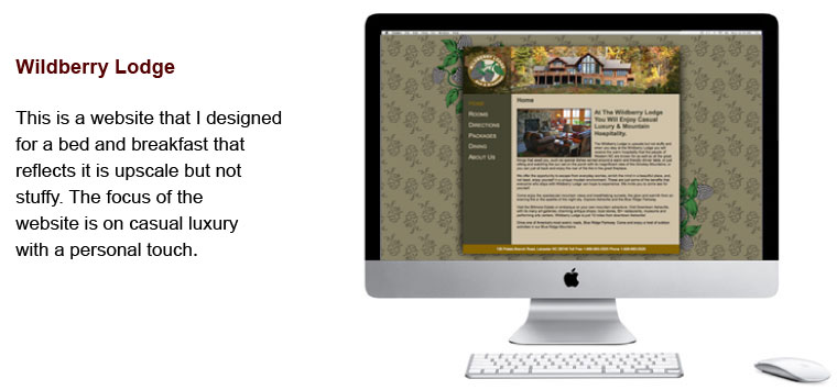 Wildberry Lodge Website